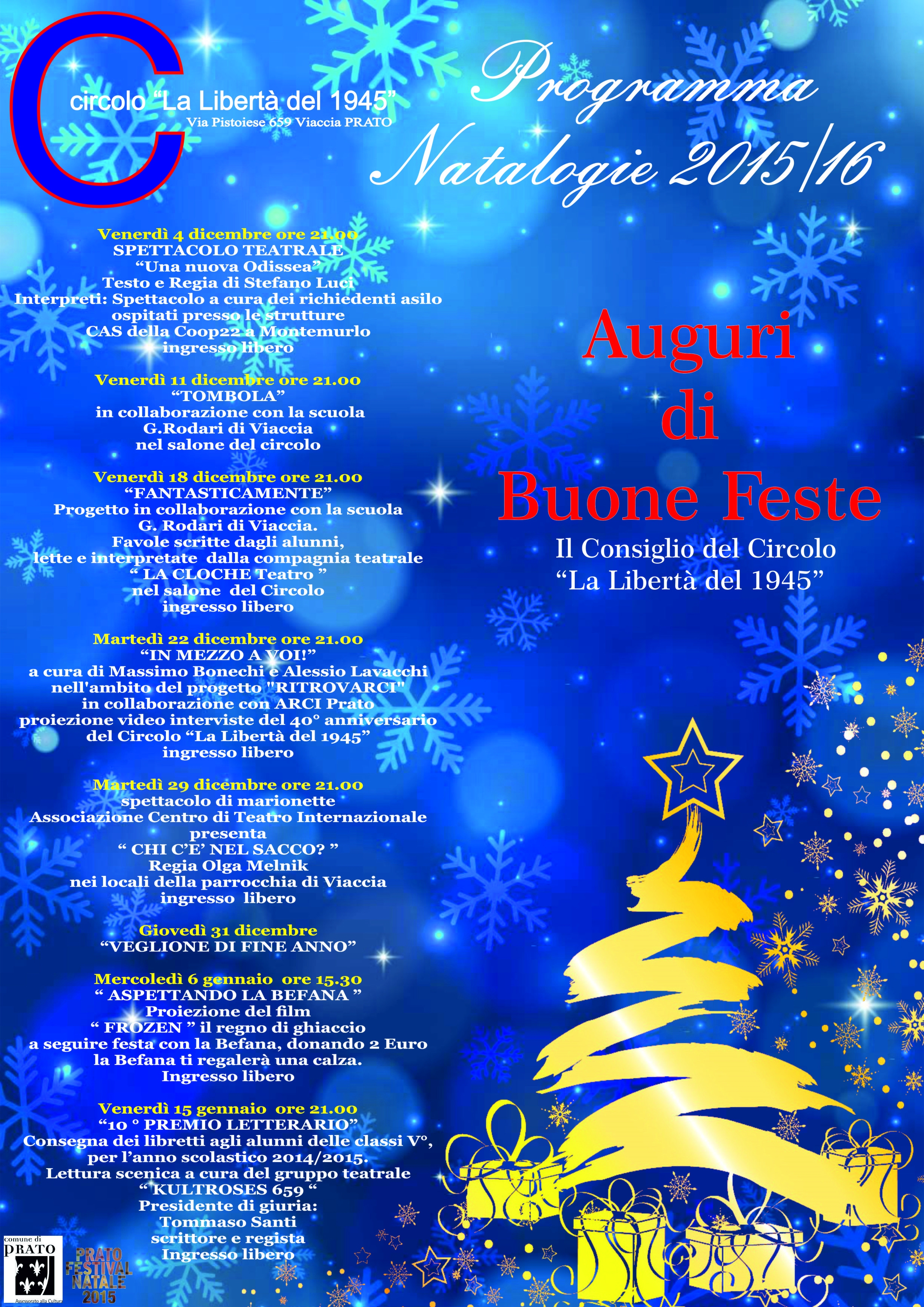 Programma generale con loghi