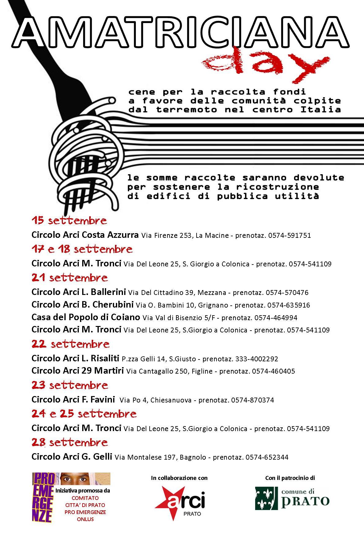 Amatriciana day web