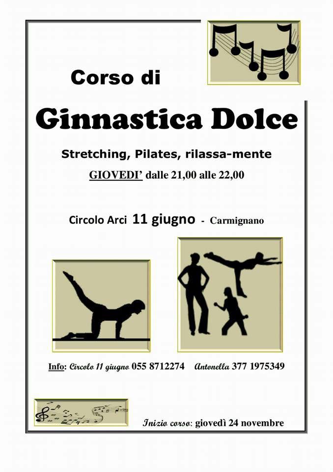 Ginnastica dolce 11 giugno