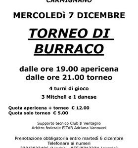 Burraco carmignano