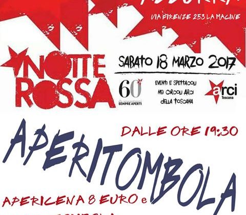 NOTTE ROSSA COSTA AZZURRA