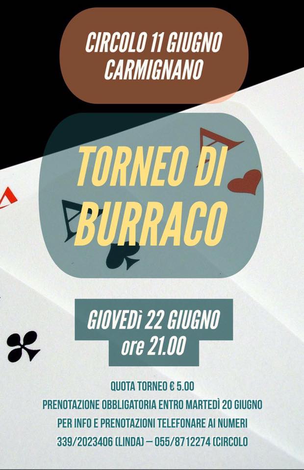 Burraco carmignano