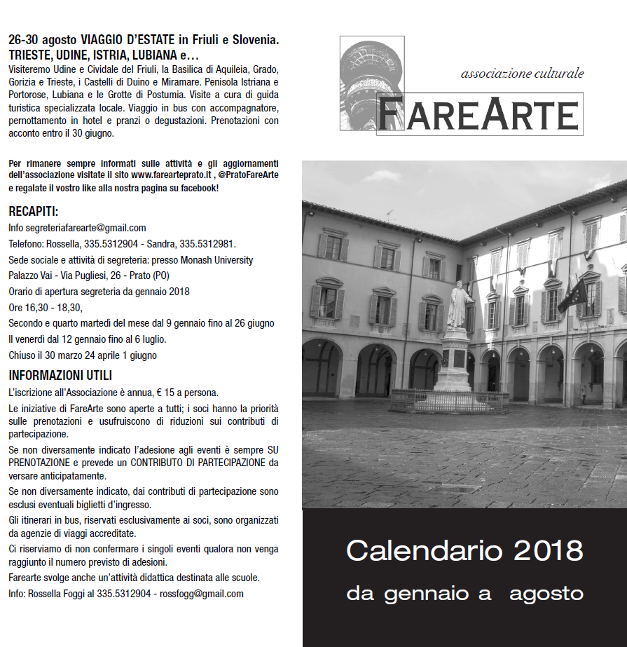 FareArte2018 copertina