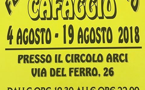 Festa volontariato cafaggio