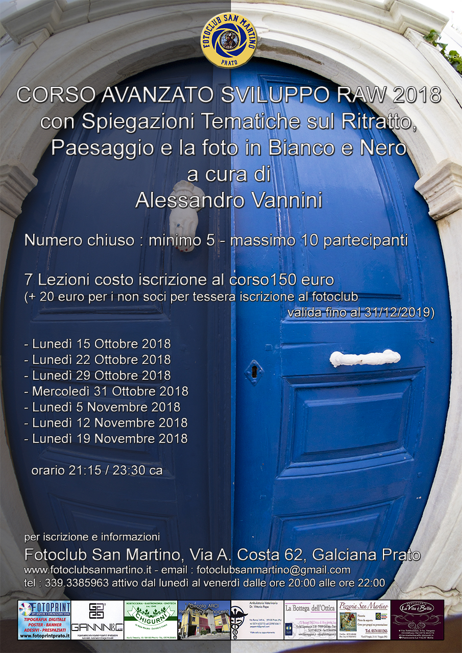 Locandina corso raw 2018 web