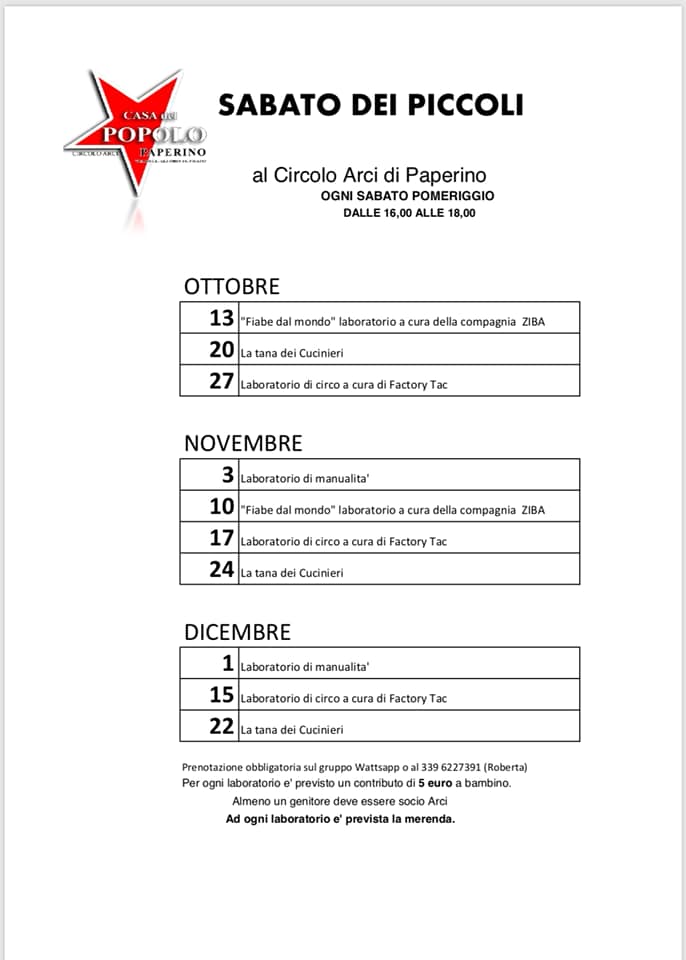 Sabato dei piccoli paperino