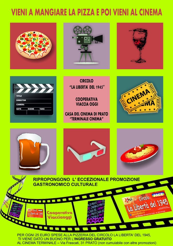 Pizza e cinema viaccia