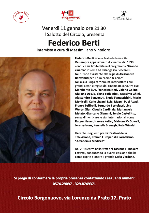 Incontro con federico berti borgonuovo 11 gennaio