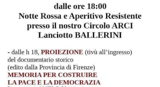 Notte rossa ballerini