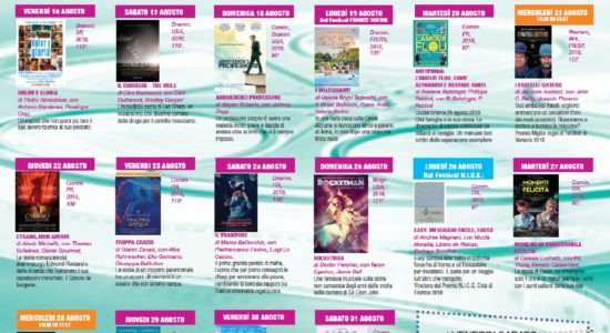 Programma castello 16 31 agosto