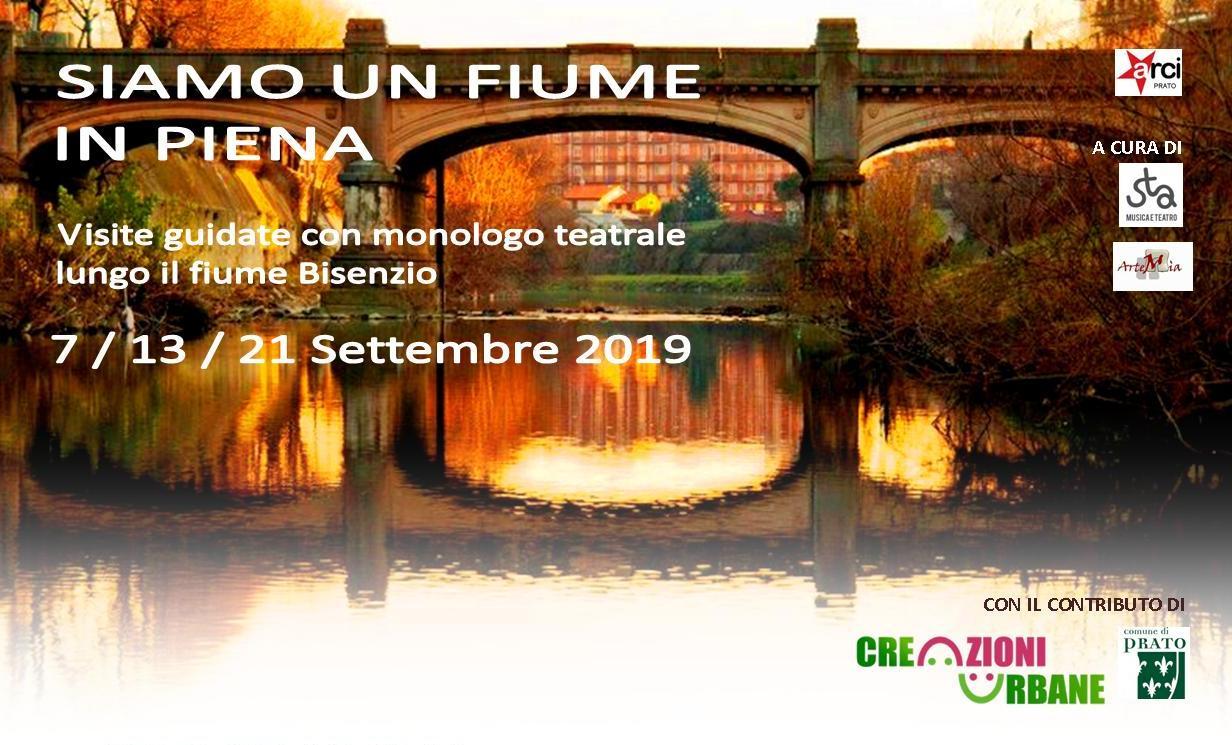 CREAZIONI URBANE SIAMO UN FIUME IN PIENA