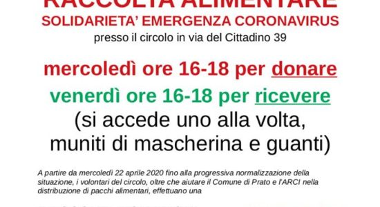 Raccolta alimenti ballerini