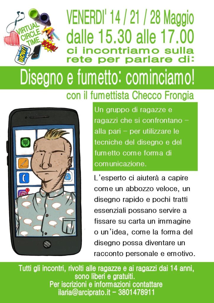 VIRTUAL CIRCOL TIME_fumetto