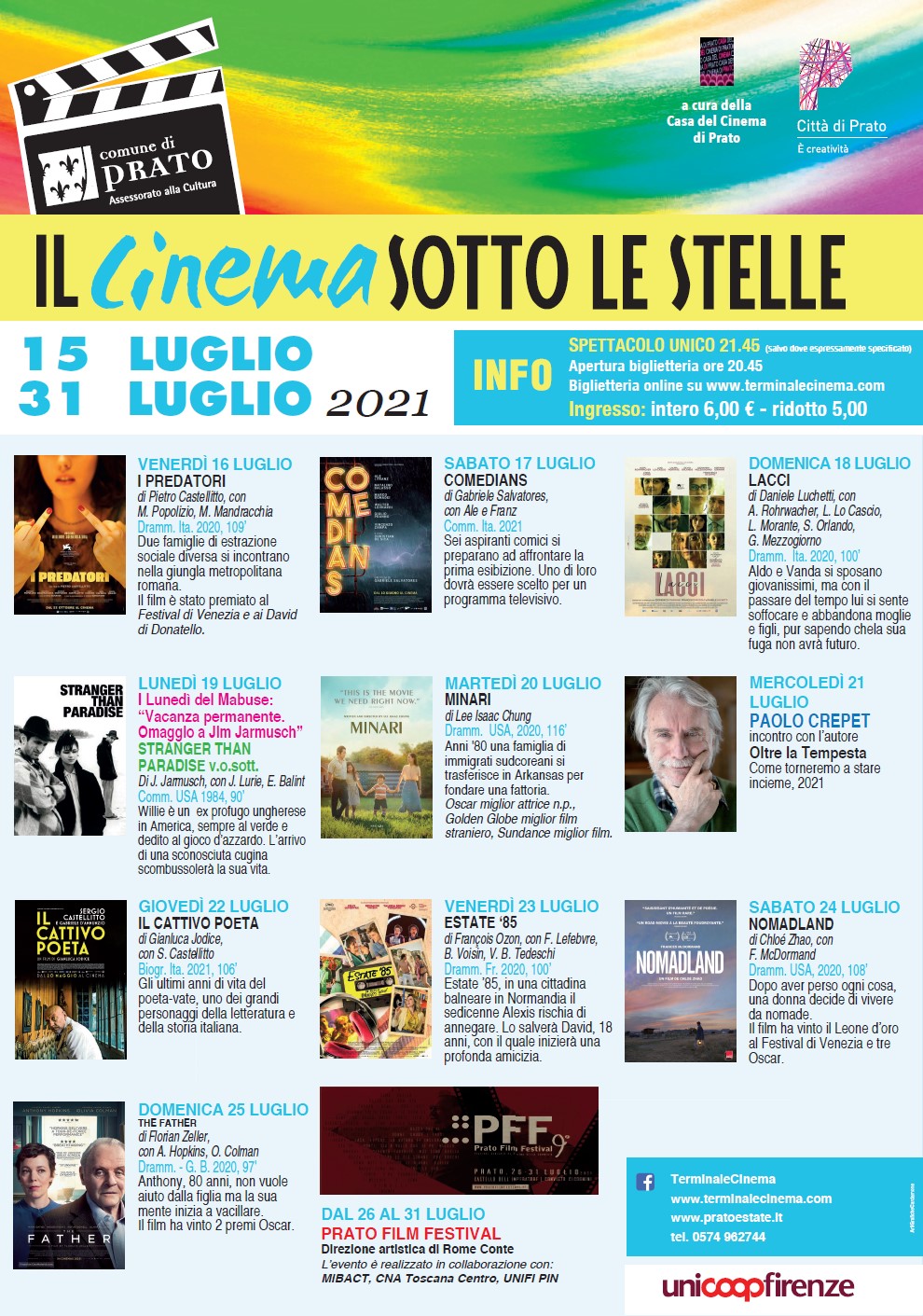 programma castello 16_31 luglio