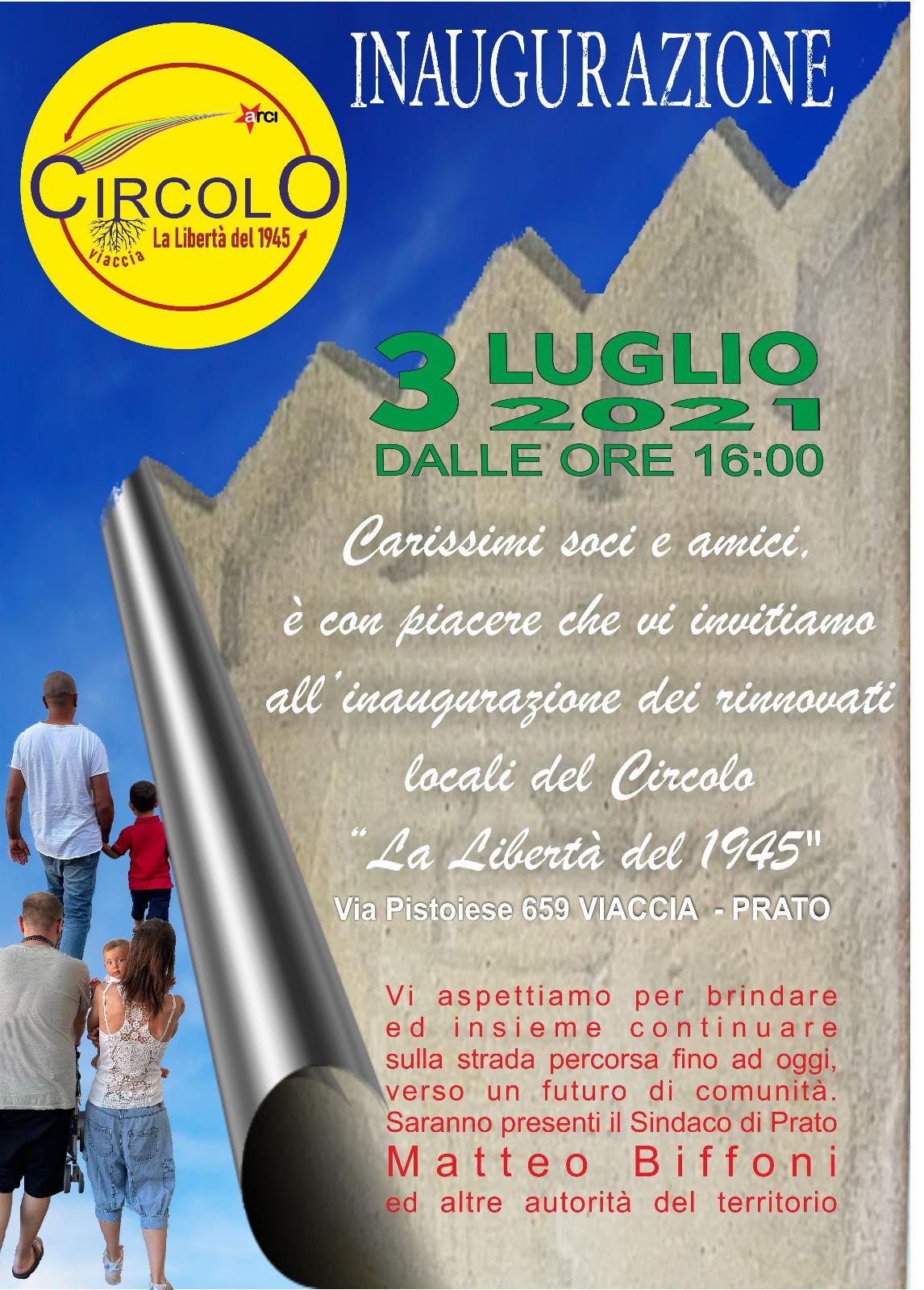 Inaugurazione circolo la libertà viaccia 3 luglio