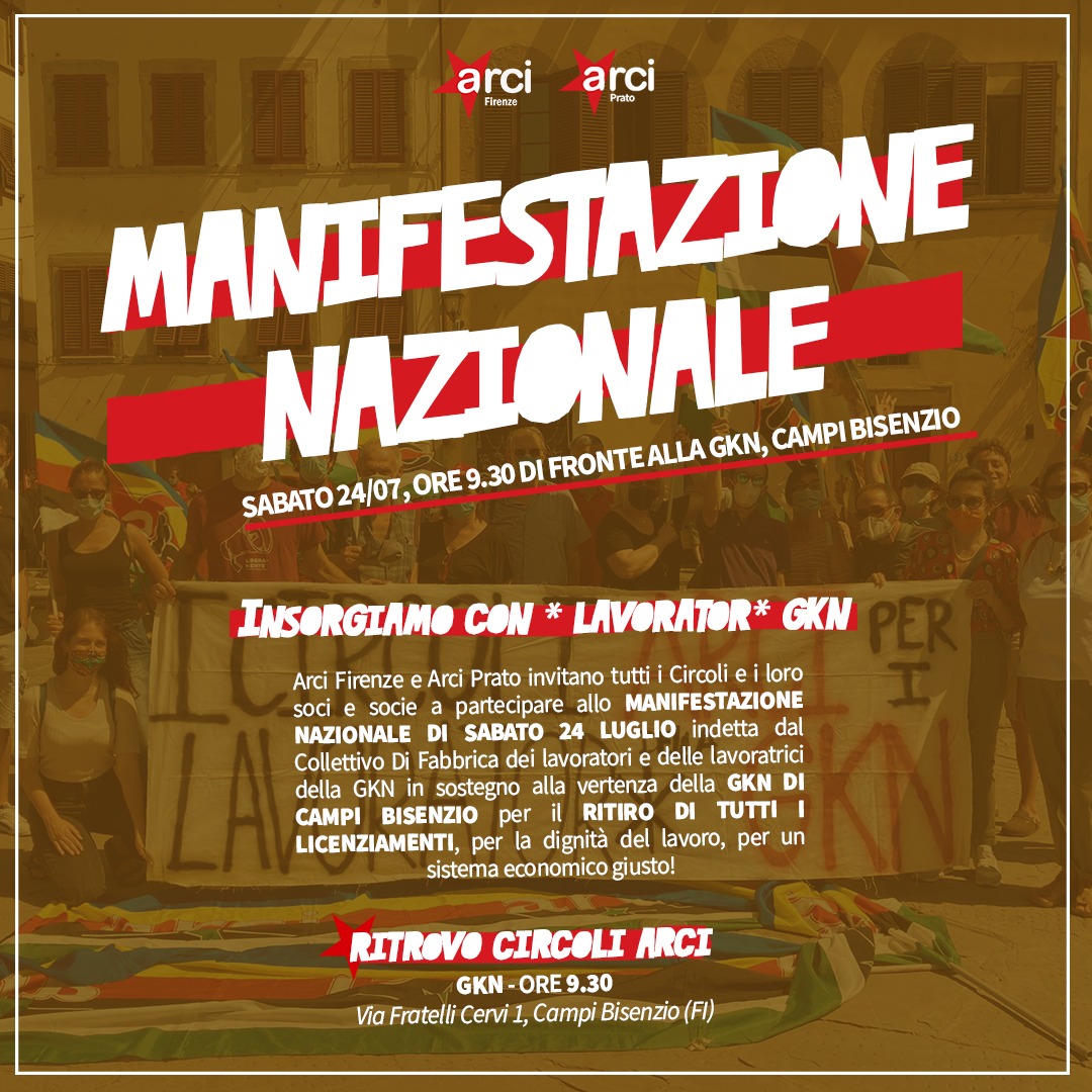 Manifestazione 24 luglio