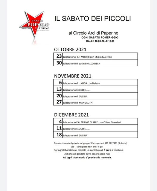 Il sabato dei piccoli paperino
