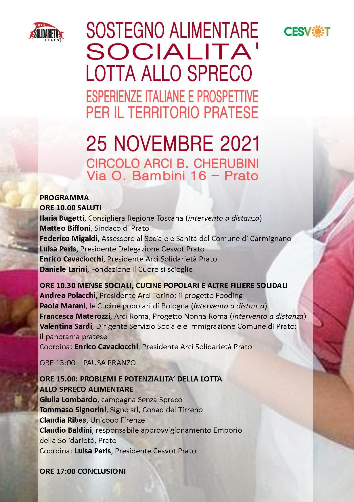 MENSE SOCIALI E CUCINE POPOLARI