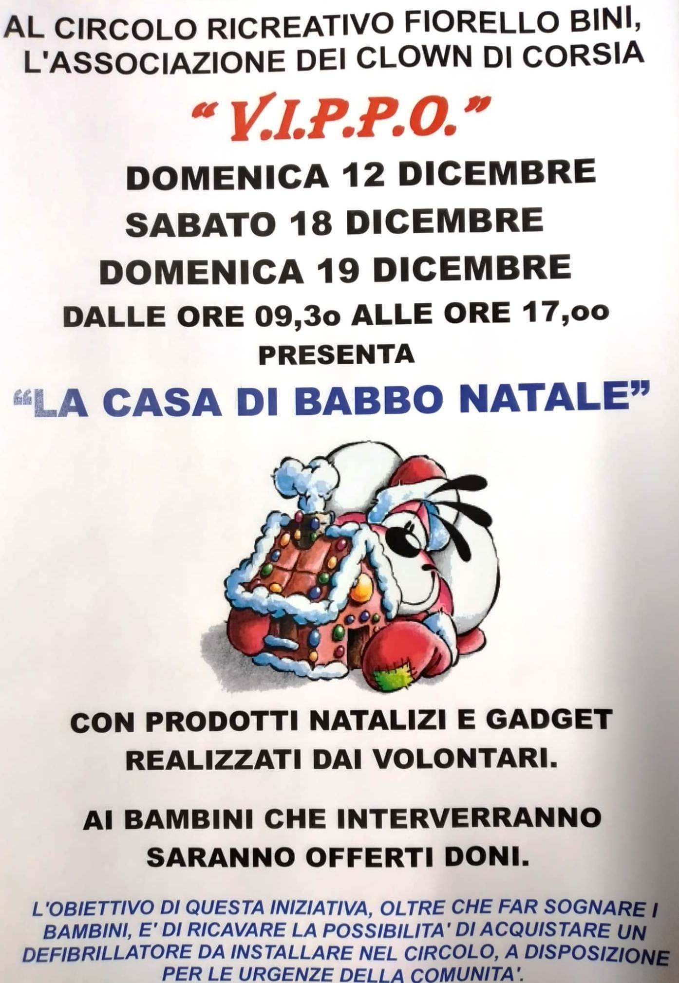 fiorello bini clown corsia