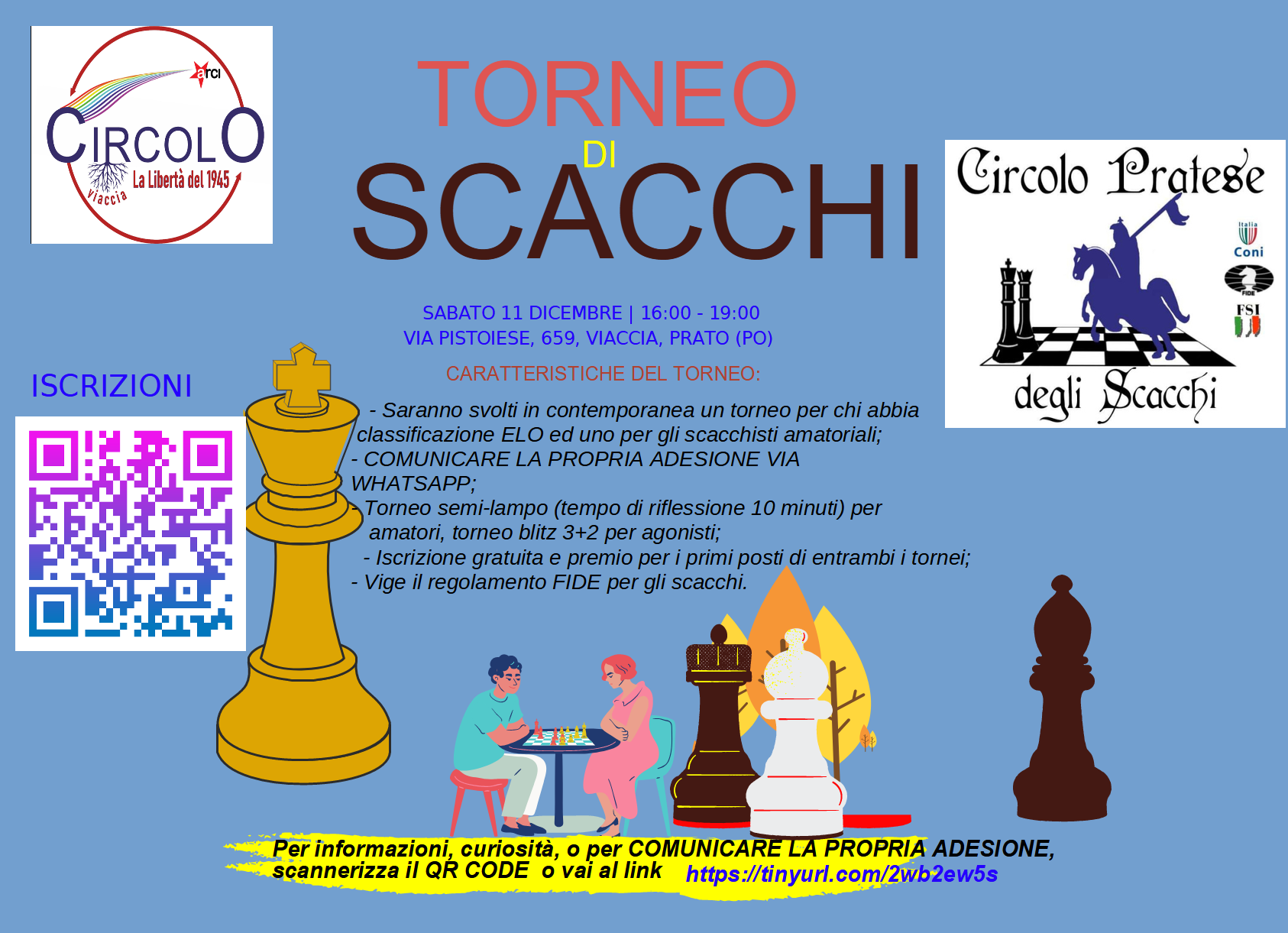 Torneo di scacchi viaccia
