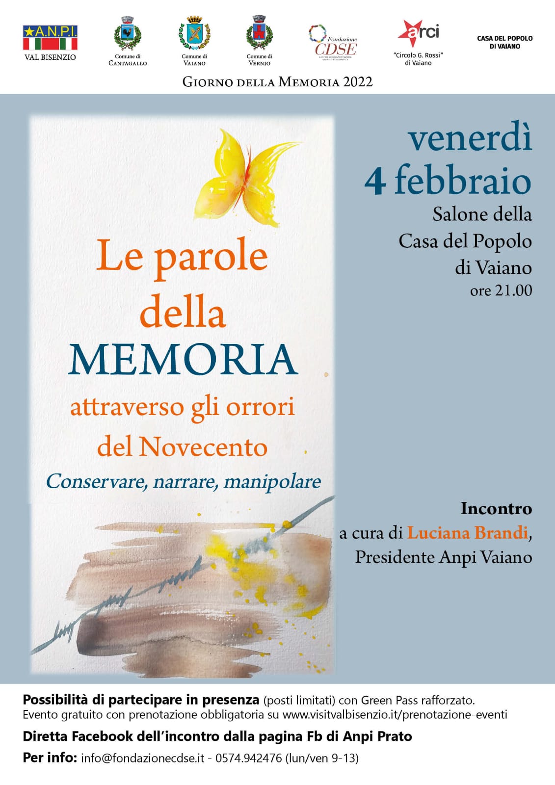 Parole Memoria 4 febbraio