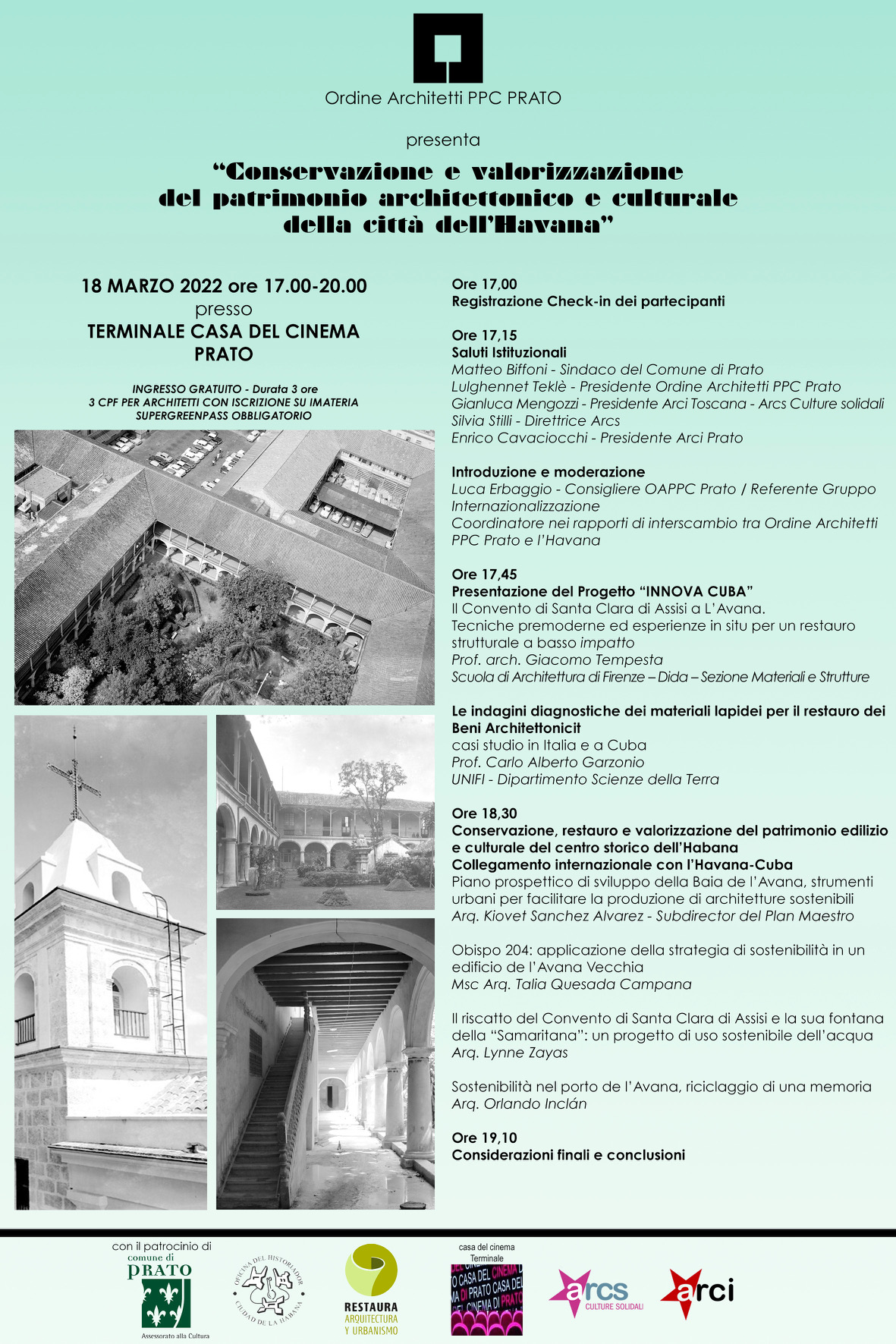 Conservazione e valorizzazione del patrimonio architettonico e culturale della città dell’Havana
