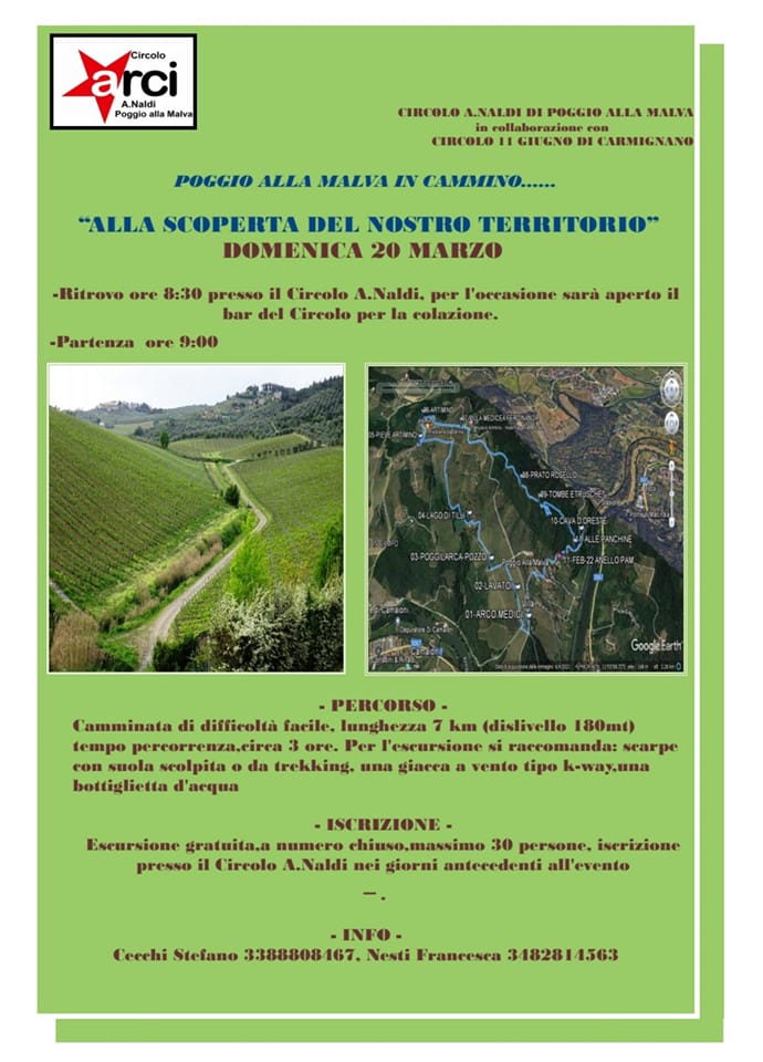 Passeggiata poggio alla malva