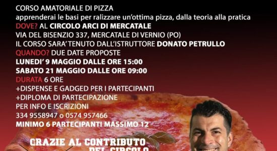 Corso di pizza mercatale