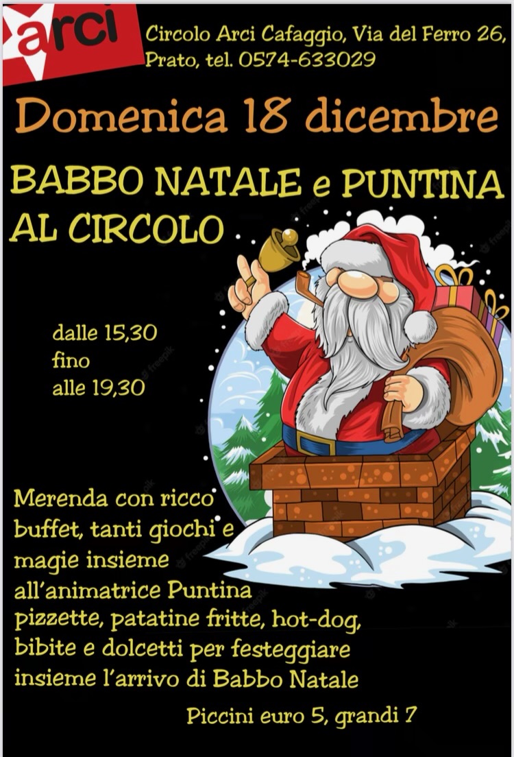 Babbo natale cafaggio 18 dicembre