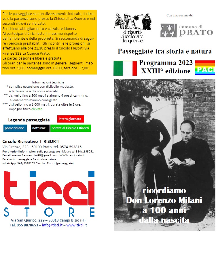 Copertina passeggiate