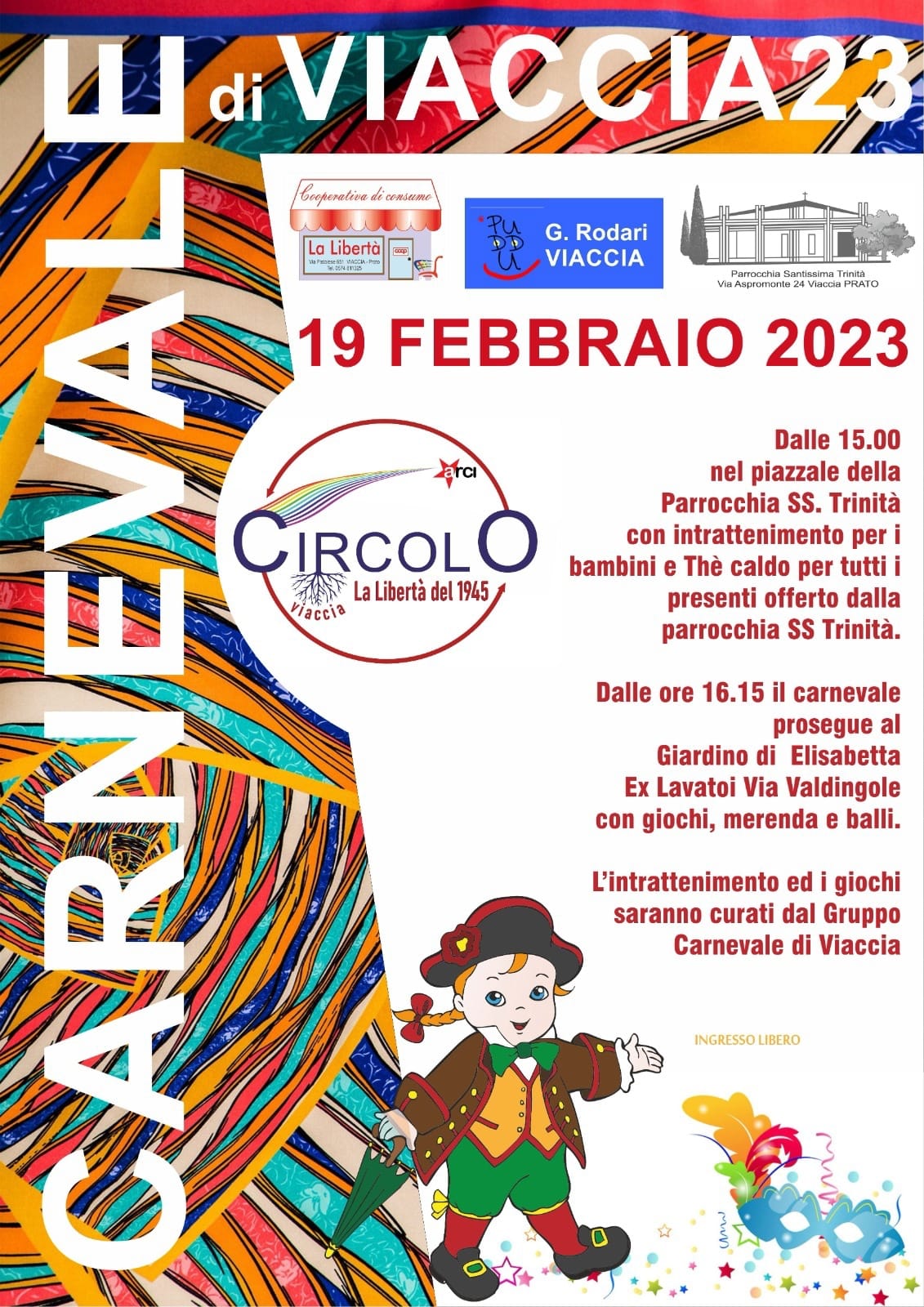 Carnevale di viaccia 19 febbraio