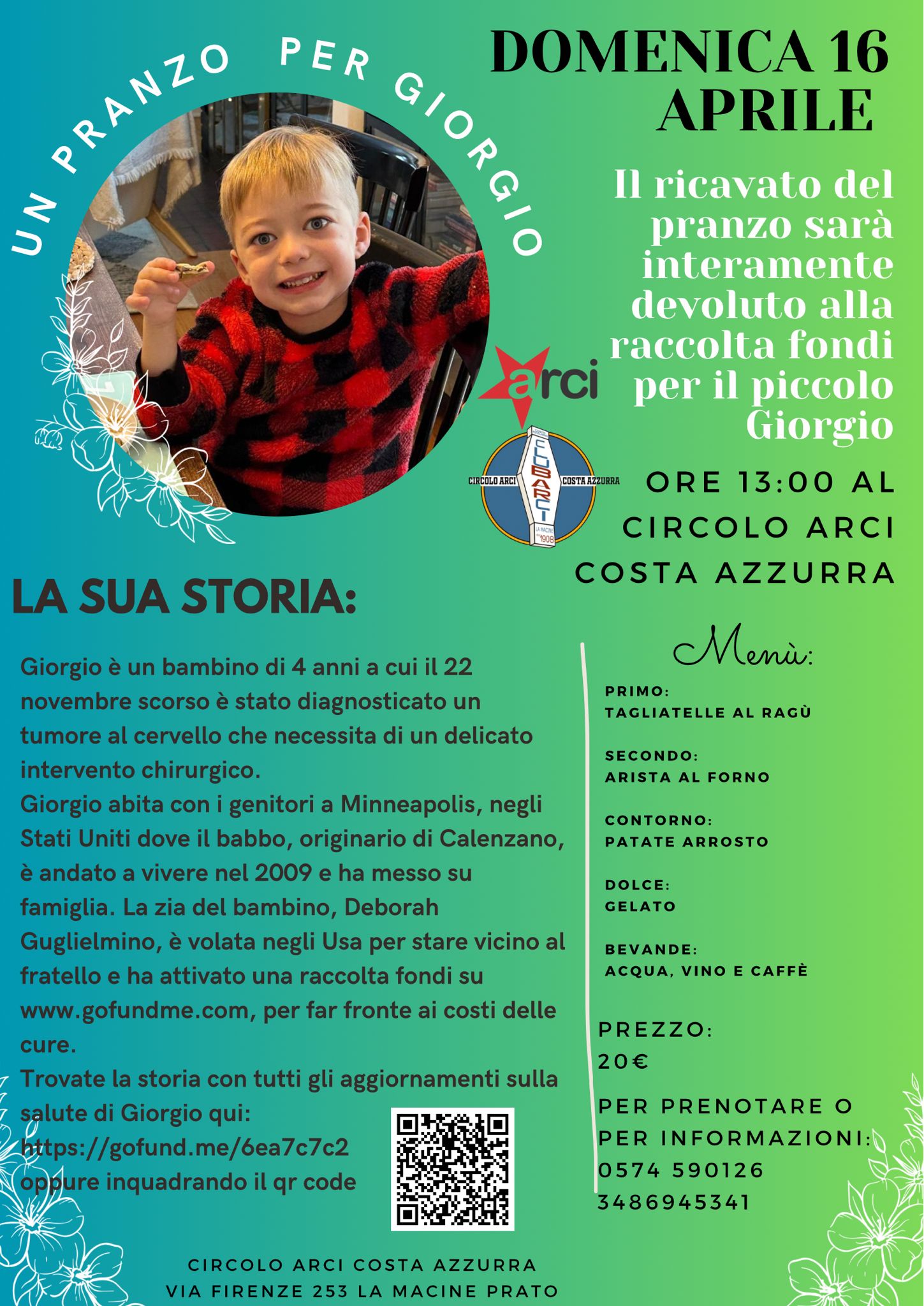 Pranzo per Giorgio