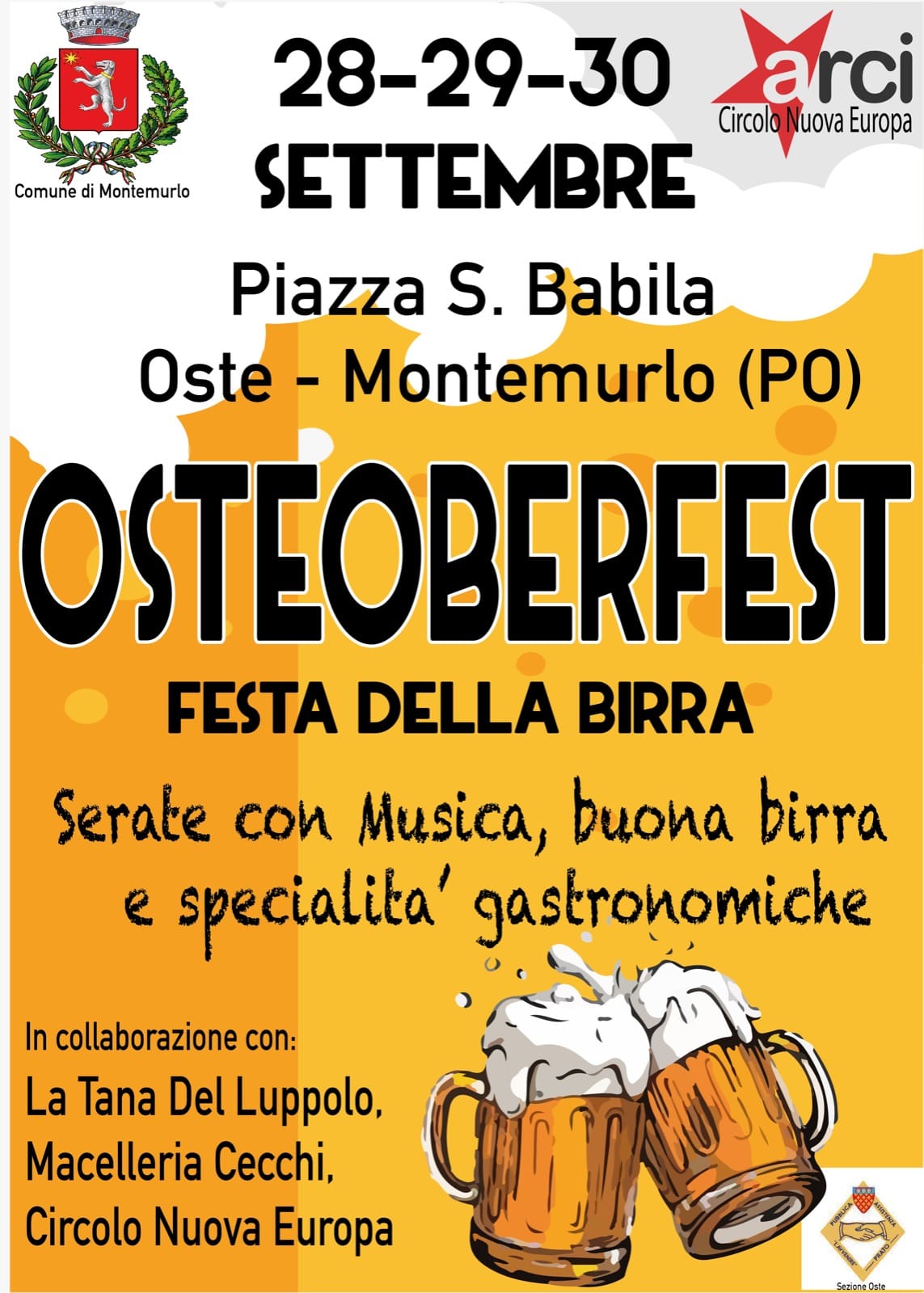 Osteoberfest 28 30 settembre nuova europa