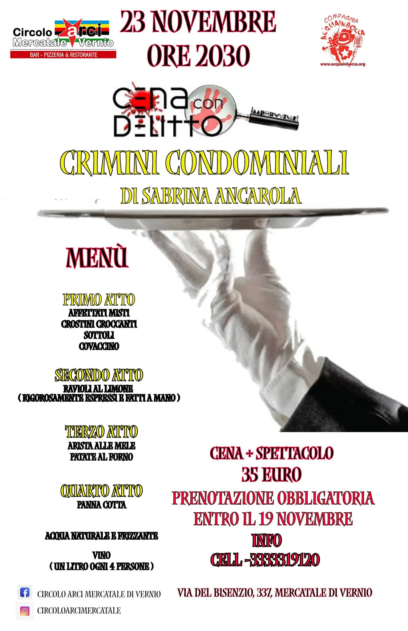 Cena Con Delitto Marcatale 23 11 23
