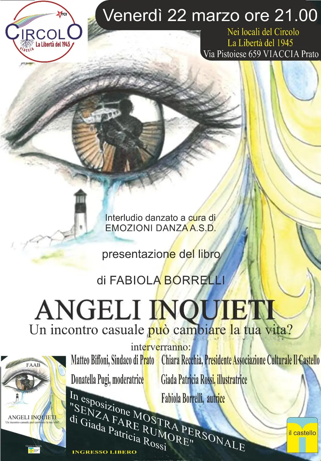 Viaccia 22 Marzo Angeli Inquieti