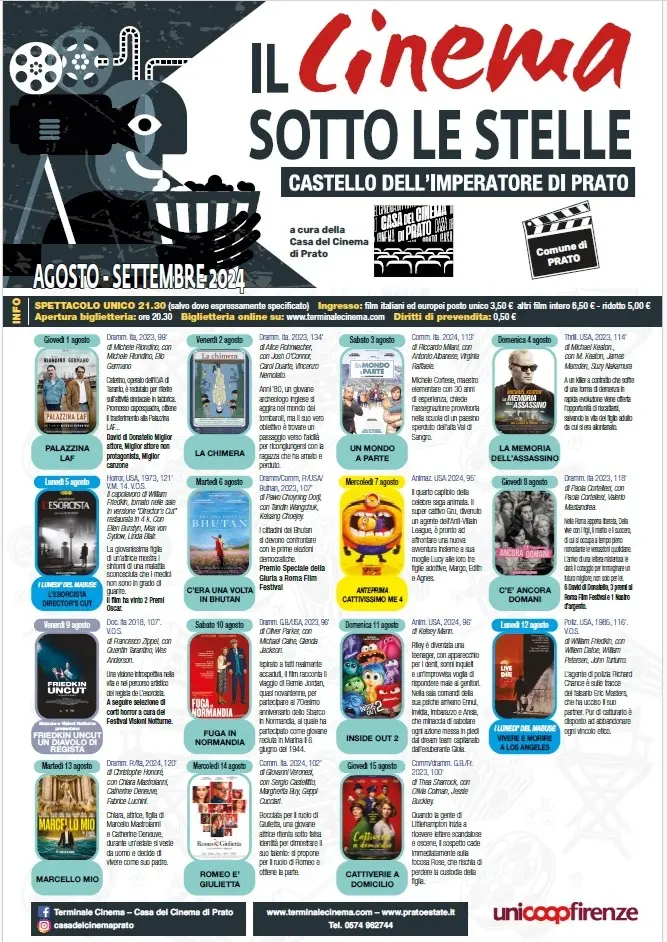 Programma Castello Agosto 24