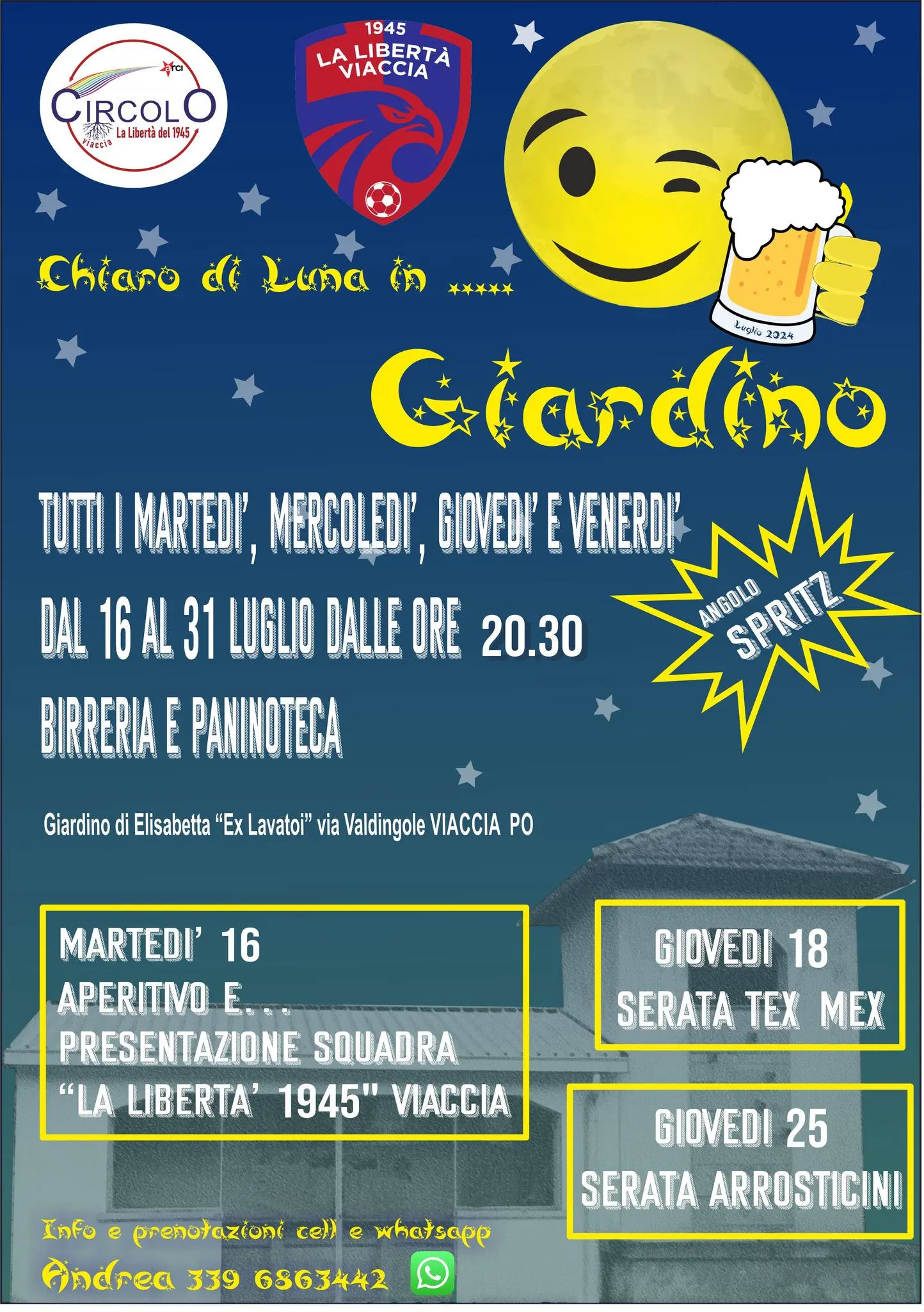 Chiaro Di Luna In Giardino