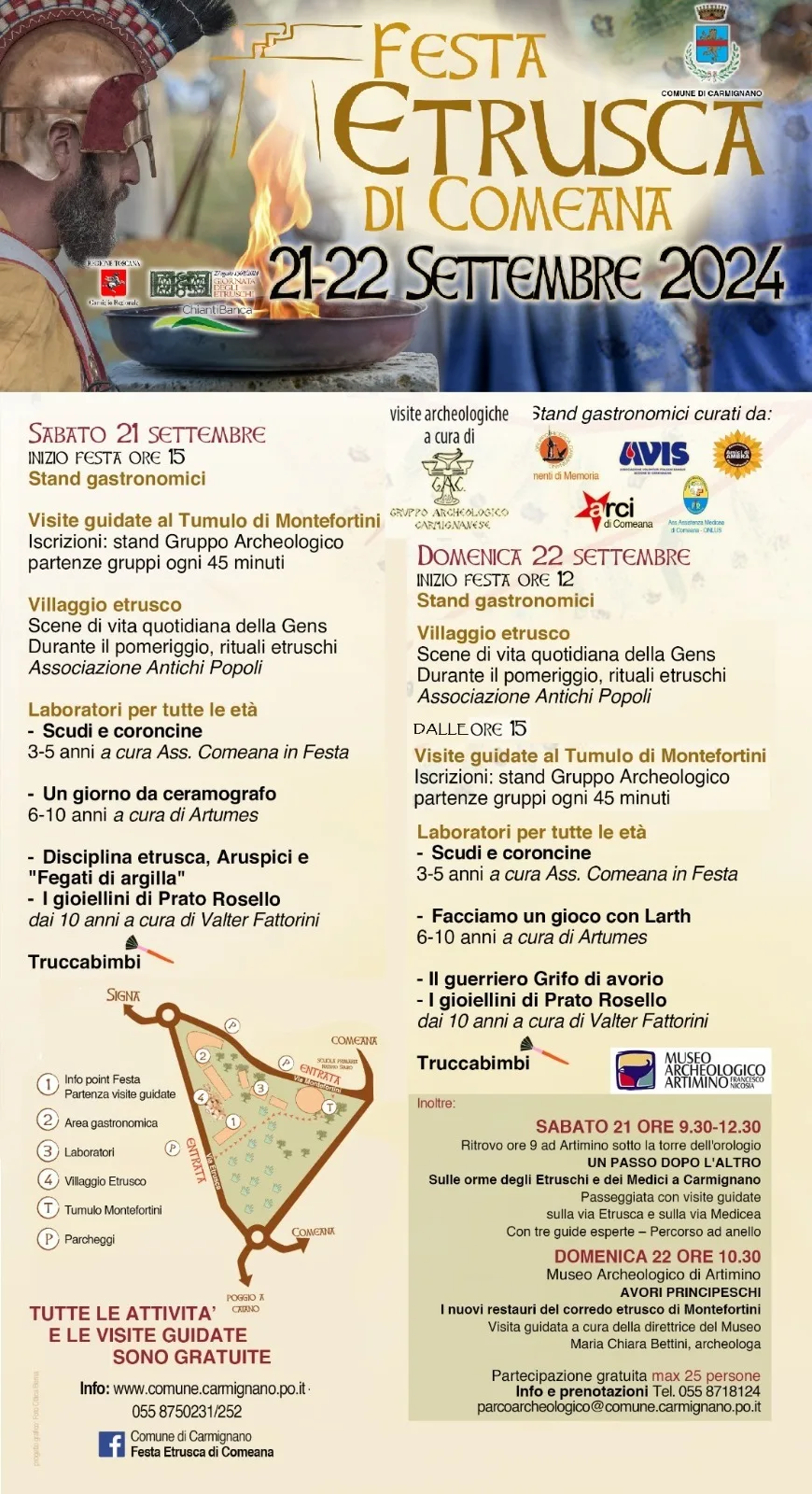 Festa Etrusca Comeana 21 22 Settembre