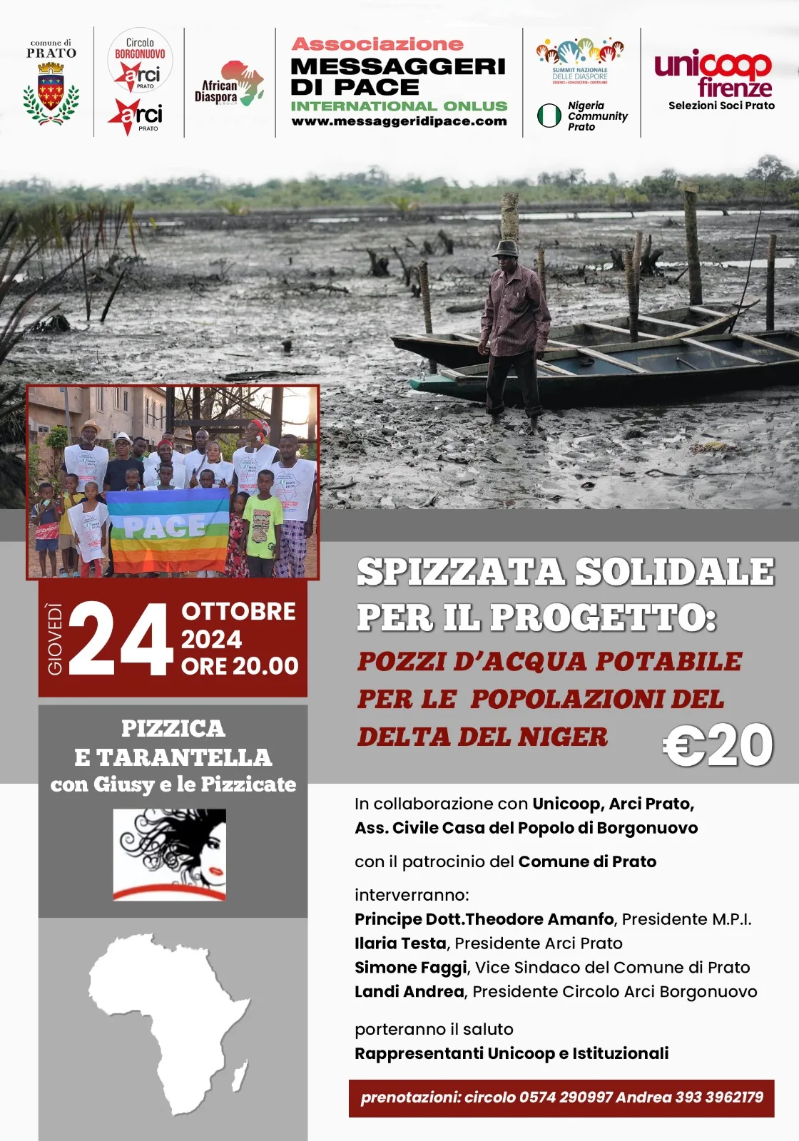 24 Ottobre Borgonuovo Pizza Solidale