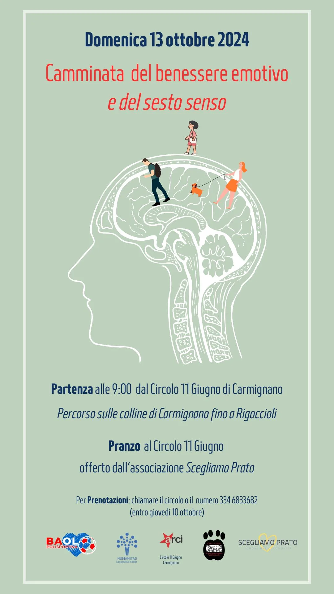 Camminata Benessere Emotivo 13 Ottobre