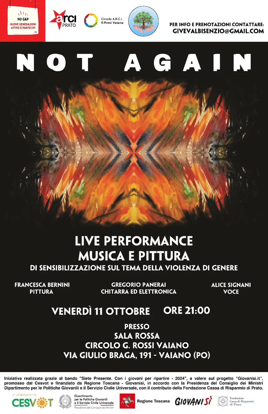 Volantino Vaiano 11 Ottobre