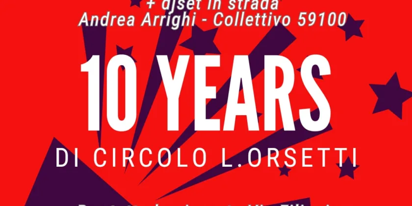 10 Anni Circolo Orsetti