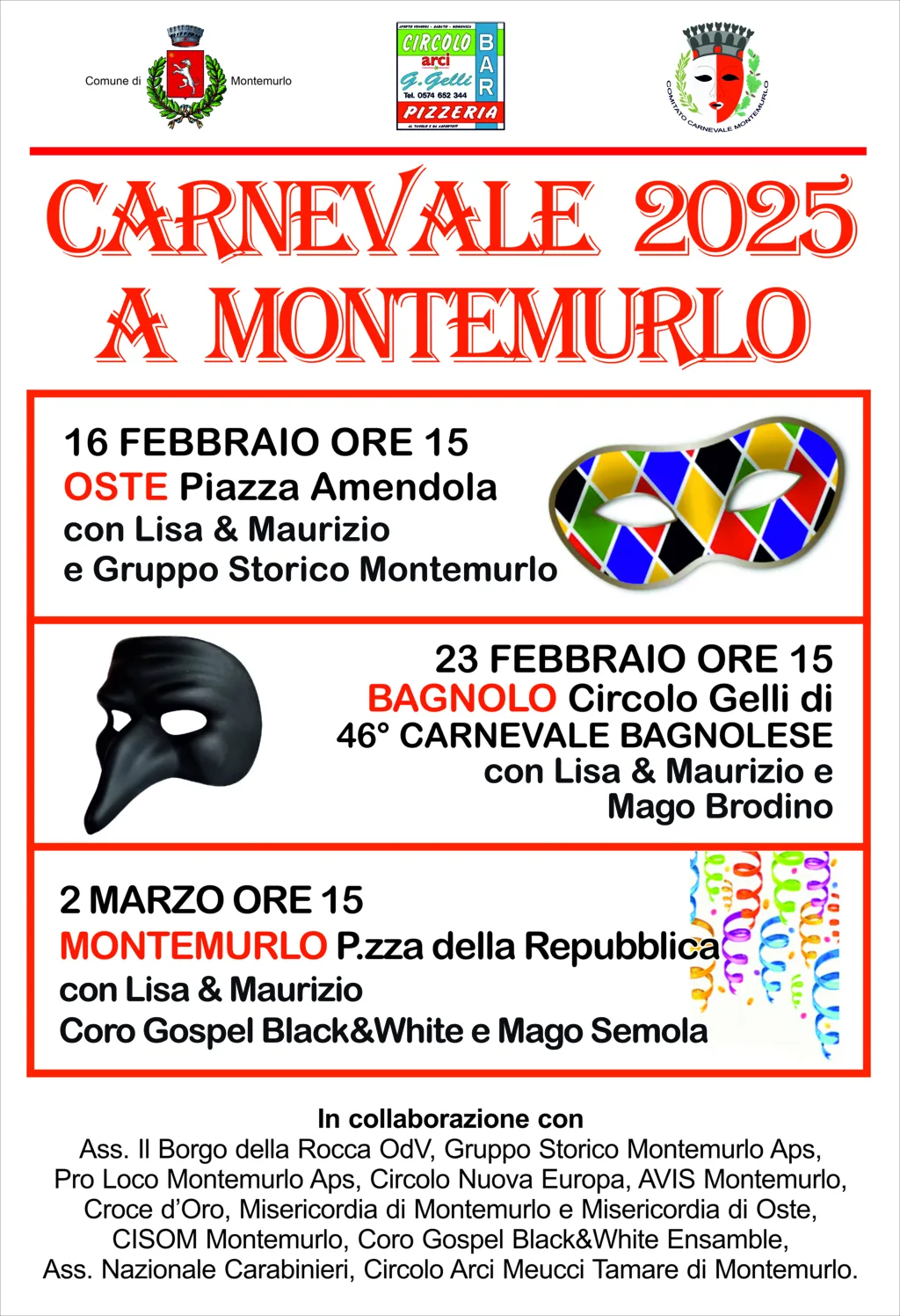 Carnevale Montemurlo 2025