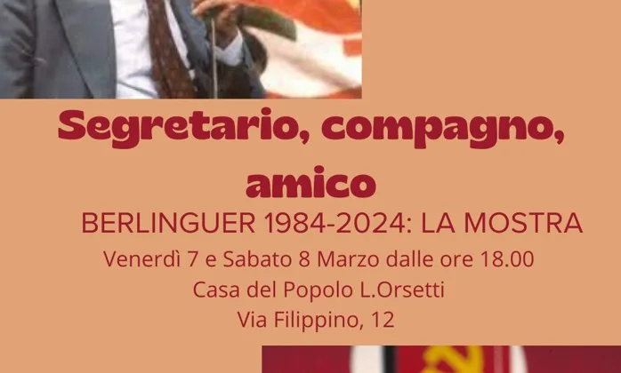 Orsetti mostra berlinguer