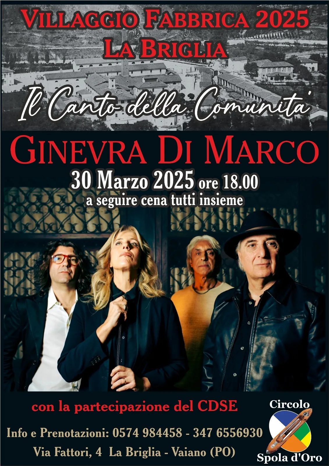 Spola d'oro 30 marzo ginevra