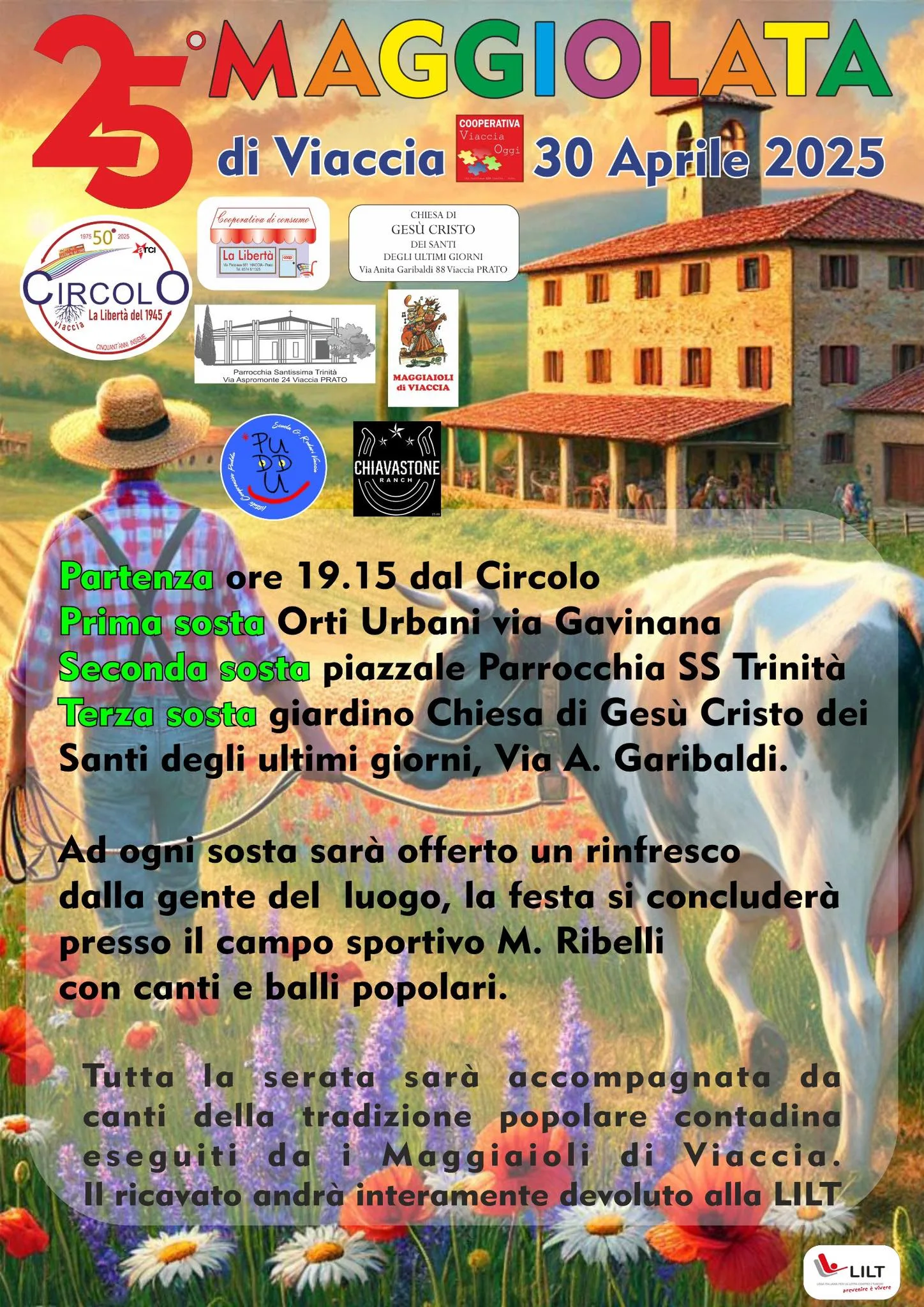 La libertà maggiolata viaccia 25