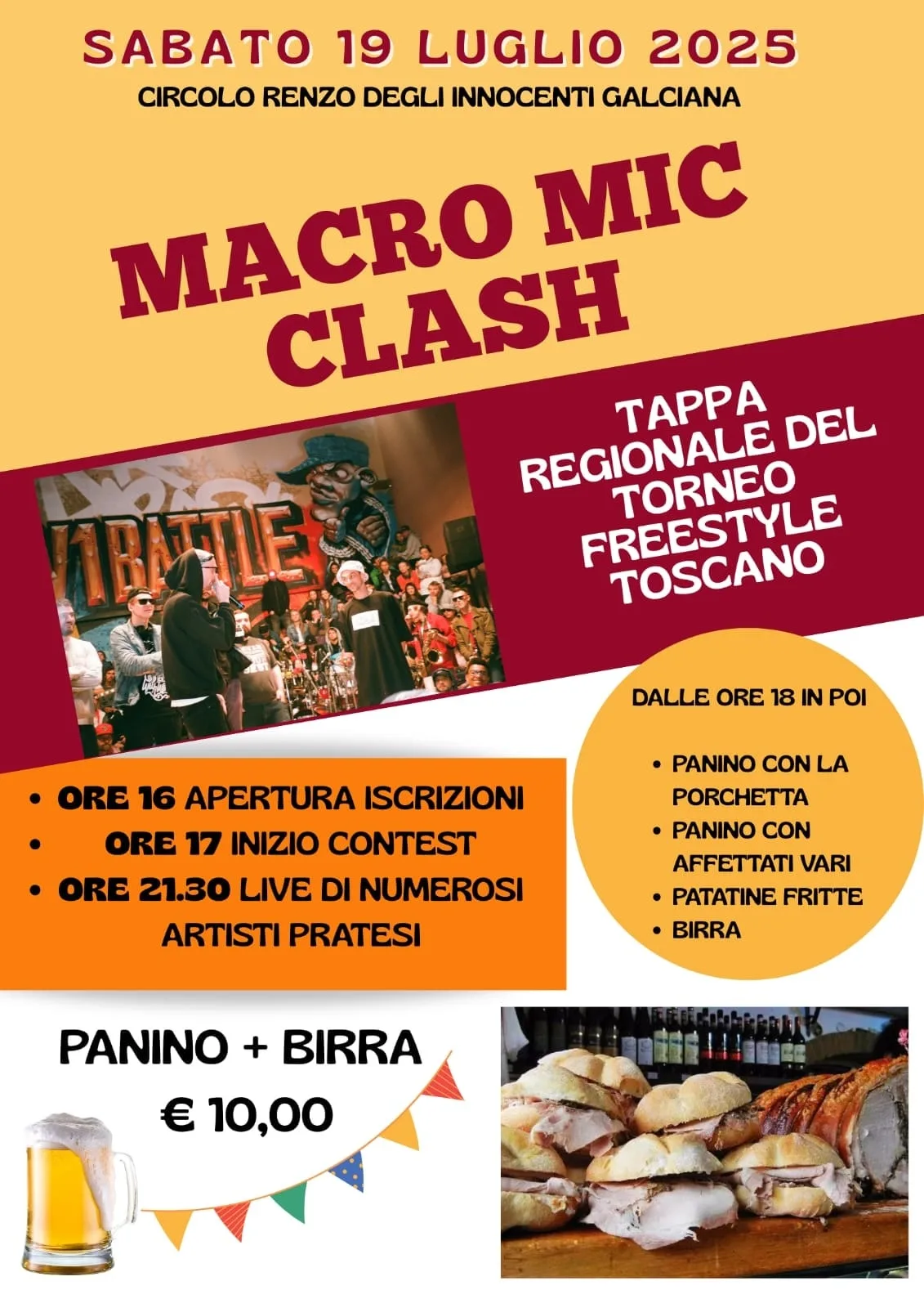 Galciana rap 19 luglio 1