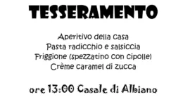 Storia camminata festa tesseramento