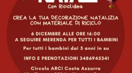 Costa azzurra lab di natale 6 dic