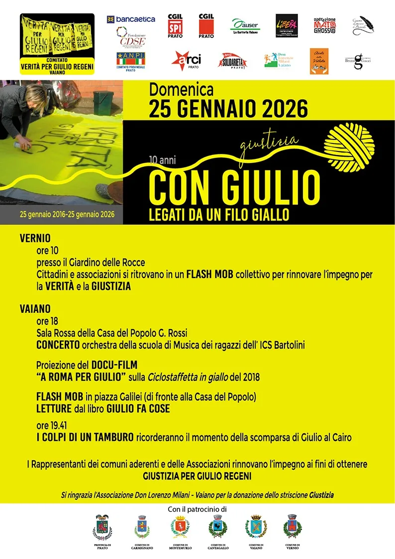 25 gennaio 10 anni con Giulio